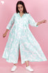 Cambric Cotton Jumpsuit In Block Print